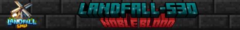 Landfall SMP Minecraft Server banner