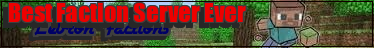 Lebron Factions Minecraft Server banner