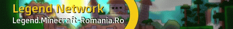 Legend.Minecraft-Romania.Ro Minecraft Server banner
