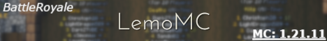 LemoMC.net Minecraft Server banner