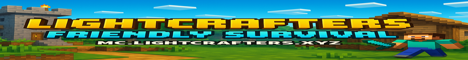 LightCrafters Minecraft Server banner