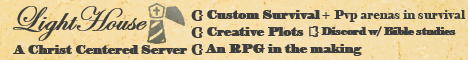Lighthouse Minecraft Server banner