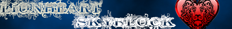 Lionheart Skyblock Minecraft Server banner
