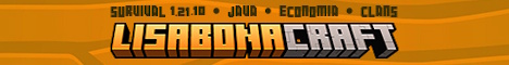 LisabonaCraft Minecraft Server banner