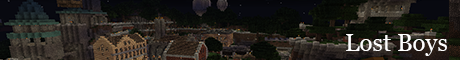 Lost Boys Minecraft Server banner