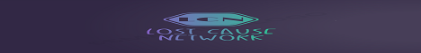 LostCauseNetwork Minecraft Server banner