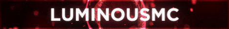 LuminousMC Minecraft Server banner