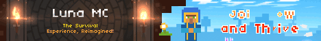 Luna MC Minecraft Server banner