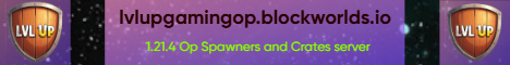LvLUP Minecraft Server banner