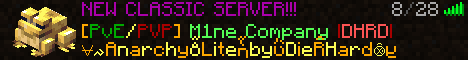 M1ne Company Minecraft Server banner