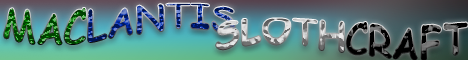 MaclantisSlothcraft Minecraft Server banner