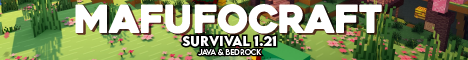 Mafufocraft Minecraft Server banner