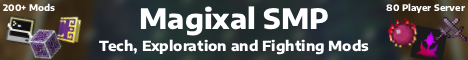 Magixals SMP Minecraft Server banner