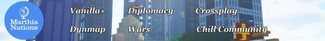Marthia Nations Minecraft Server banner