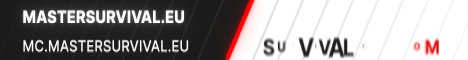 Master Survival Minecraft Server banner