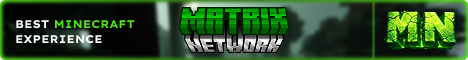 Matrix Network Minecraft Server banner