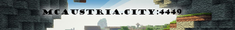 MCAustria Minecraft Server banner