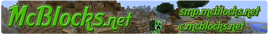 McBlocks - Creative Minecraft Server banner