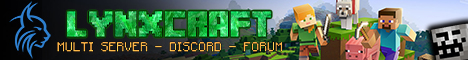 MC.LynxCraft.FUN Minecraft Server banner