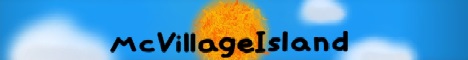 McVillageIsland Minecraft Server banner