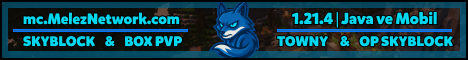 Melez Network Minecraft Server banner