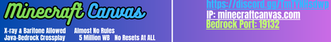 Minecraft Canvas Minecraft Server banner