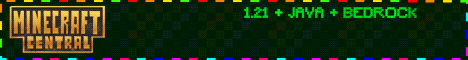 Minecraft Central Minecraft Server banner
