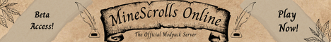 MineScrolls Online RPG Minecraft Server banner
