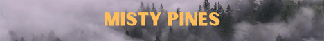 Misty Pines SMP Minecraft Server banner