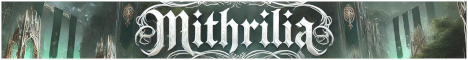 Mithrilia server Minecraft Server banner