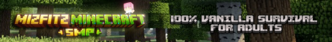 Mizfitz Minecraft Minecraft Server banner