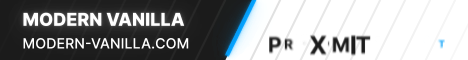 Modern Vanilla Minecraft Server banner