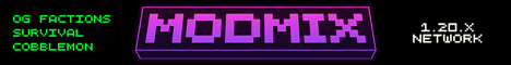 MODMIX Network Minecraft Server banner