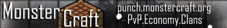 MonsterCraft Minecraft Server banner