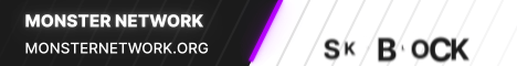 MonsterNetwork Minecraft Server banner