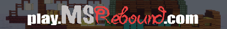 MSRebound Minecraft Server banner
