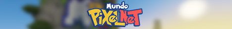 Mundo PixelNet Minecraft Server banner