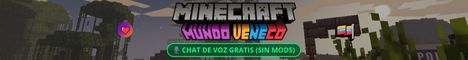 Mundo Veneco Minecraft Server banner
