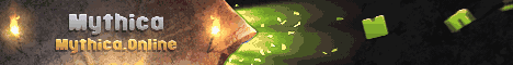 Mythica Minecraft Server banner