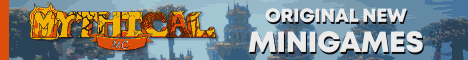 MythicalMC Minecraft Server banner