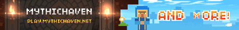 MythicHaven Minecraft Server banner