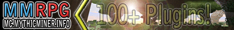 MythicMiner RPG Minecraft Server banner