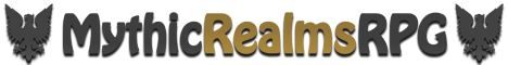 MythicRealmsRPG Minecraft Server banner