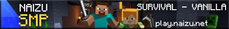 Naizu SMP Minecraft Server banner