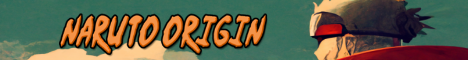 Naruto Origin Minecraft Server banner