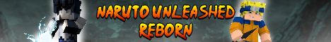 Naruto Unleashed Reborn (NUR) Minecraft Server banner