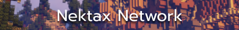 Nektax Network Minecraft Server banner