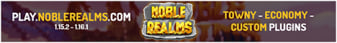NobleRealms Minecraft Server banner