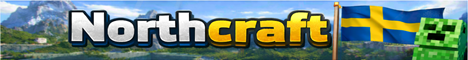 Northcraft Sweden Minecraft Server banner