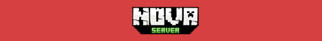 nova Minecraft Server banner